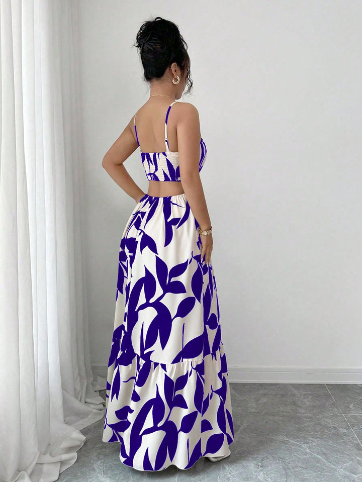 Rochie maxi SHEIN, albastru