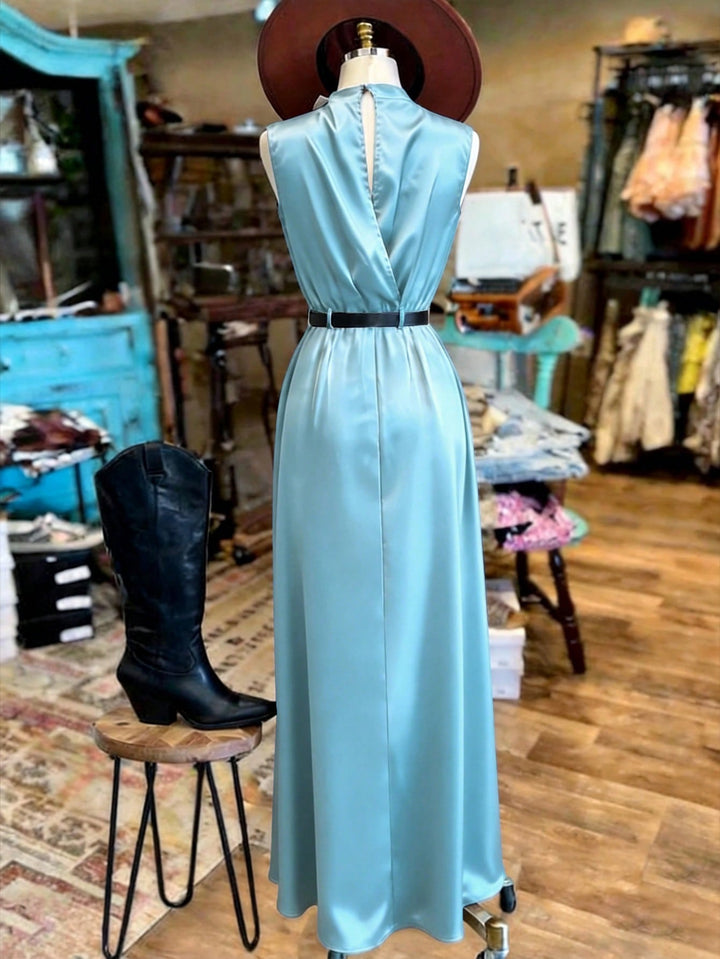 SHEIN maxi ruha, kék