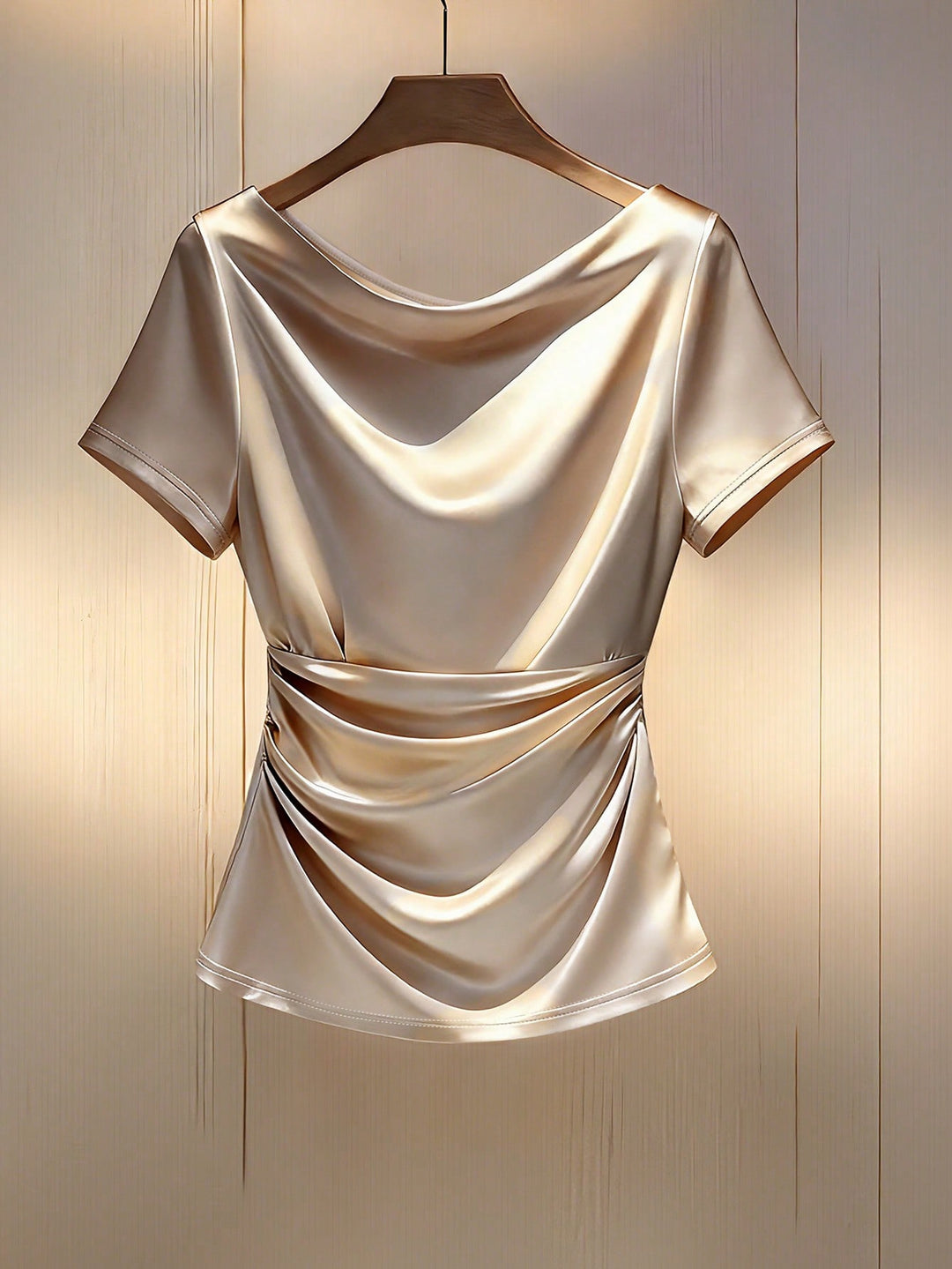 Tricou SHEIN, auriu