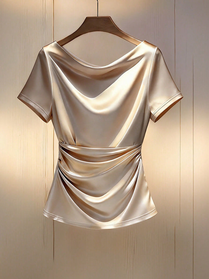 Tricou SHEIN, auriu