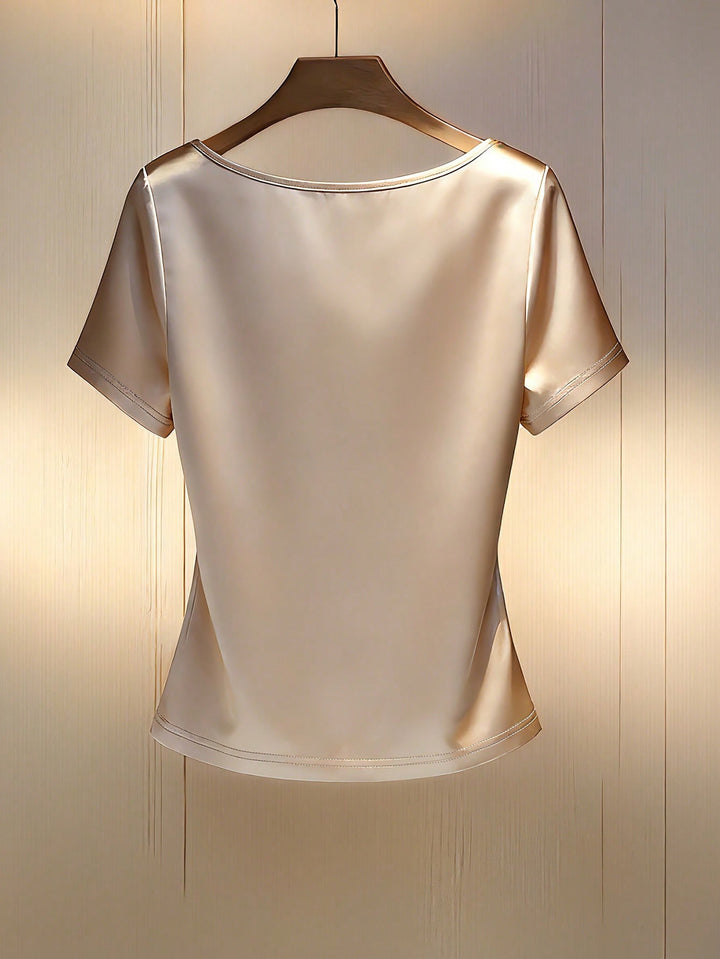 Tricou SHEIN, auriu