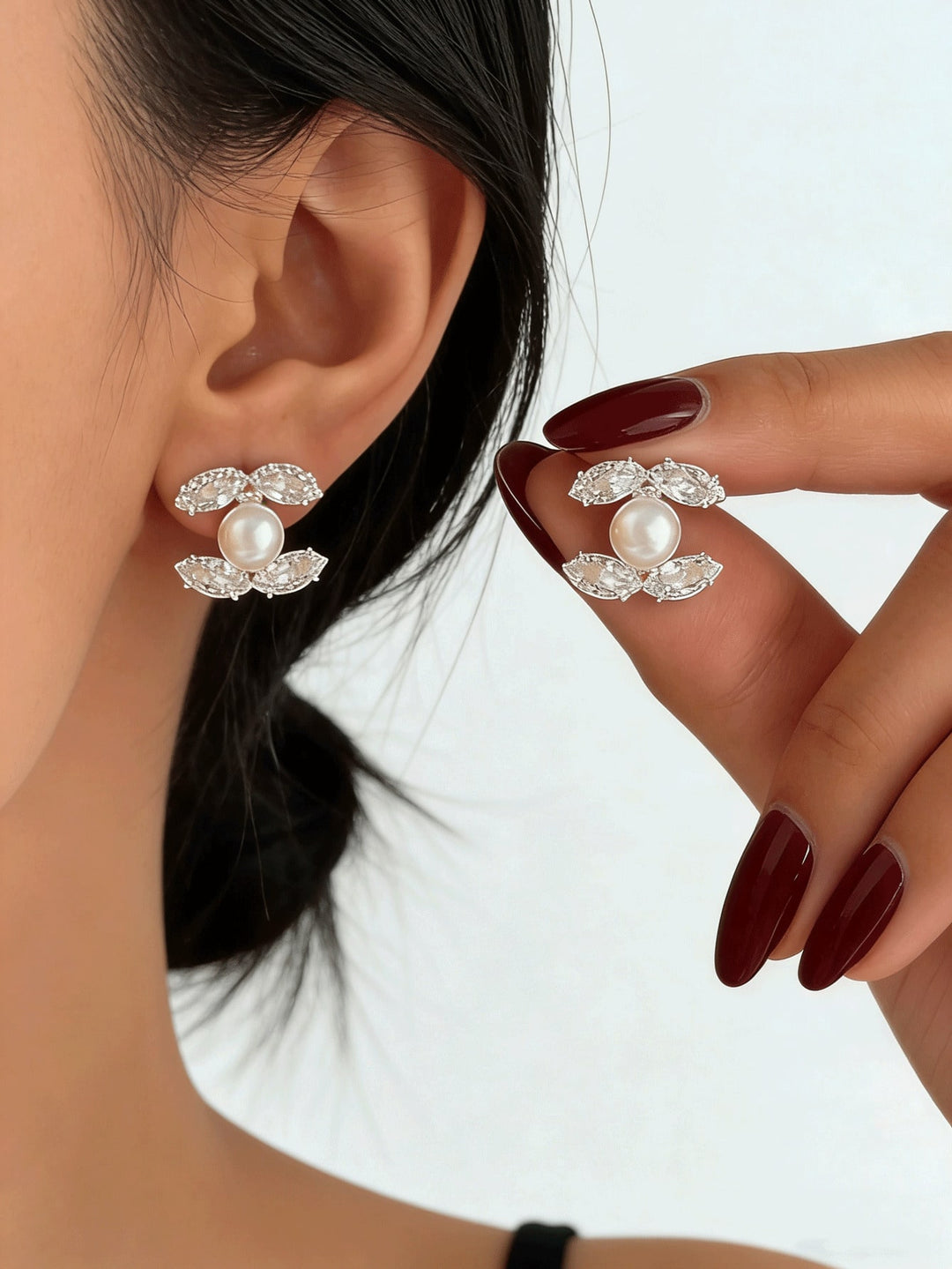 SHEIN Earrings, Silver