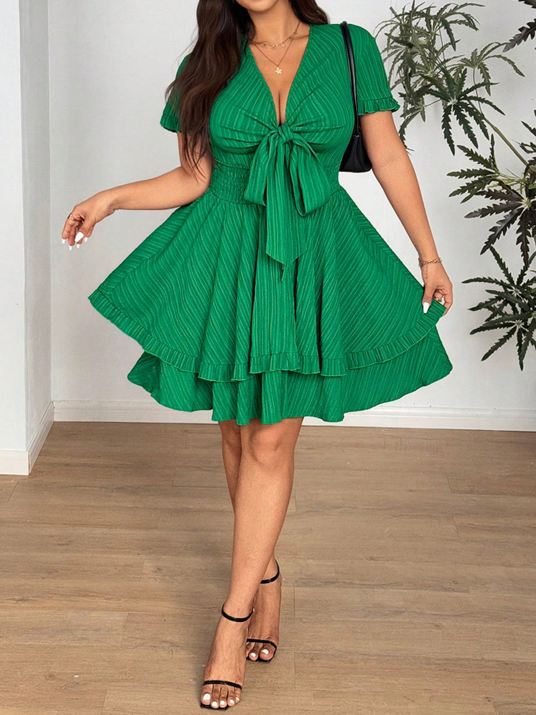 Rochie SHEIN, verde