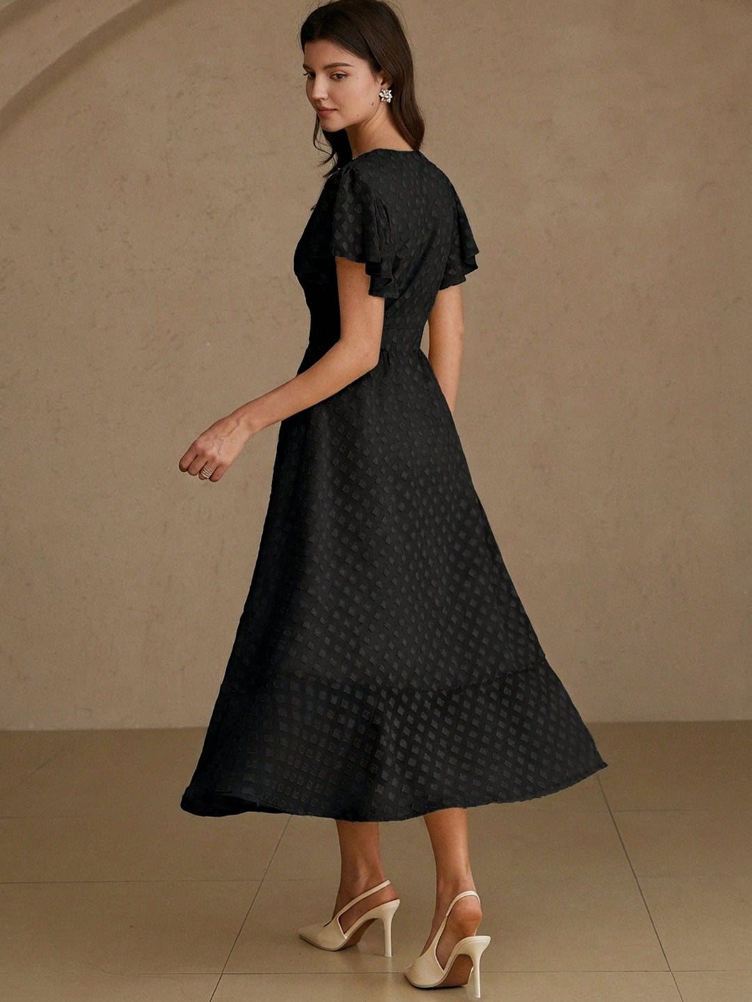 Rochie midi SHEIN, negru