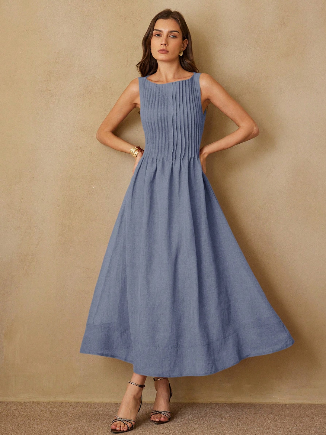 Rochie maxi SHEIN, albastru