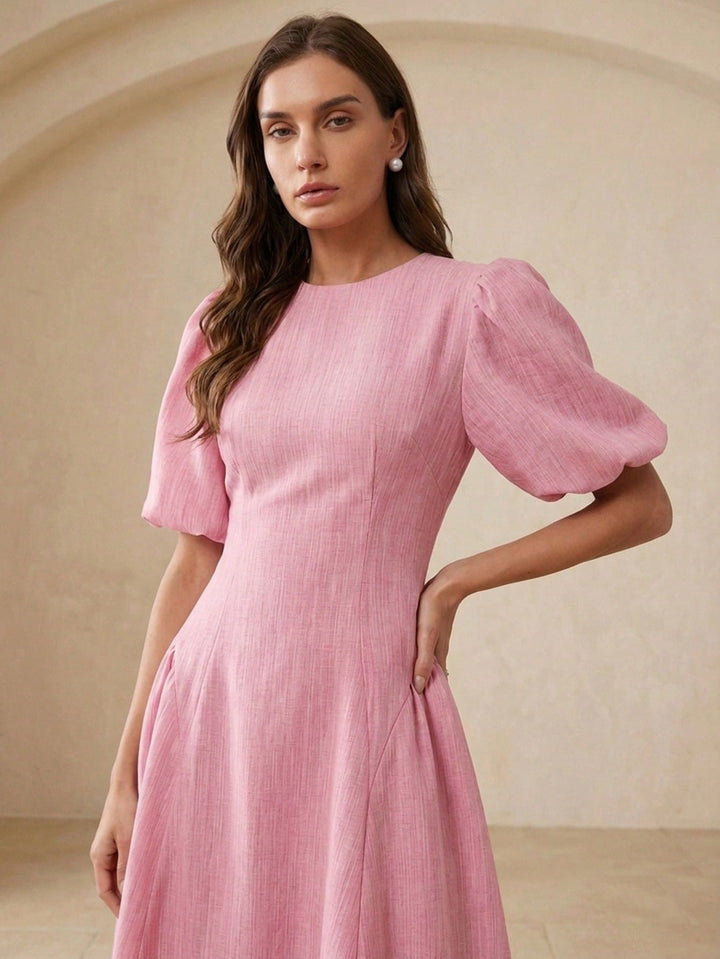 Rochie maxi SHEIN, roz