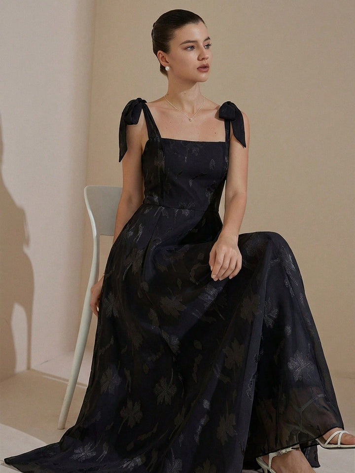 Rochie maxi SHEIN, negru