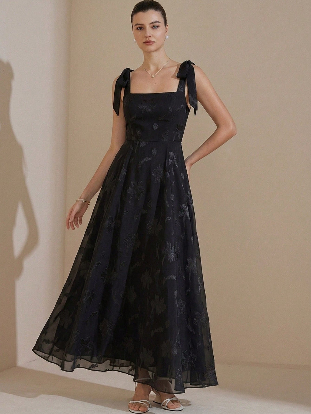 Rochie maxi SHEIN, negru