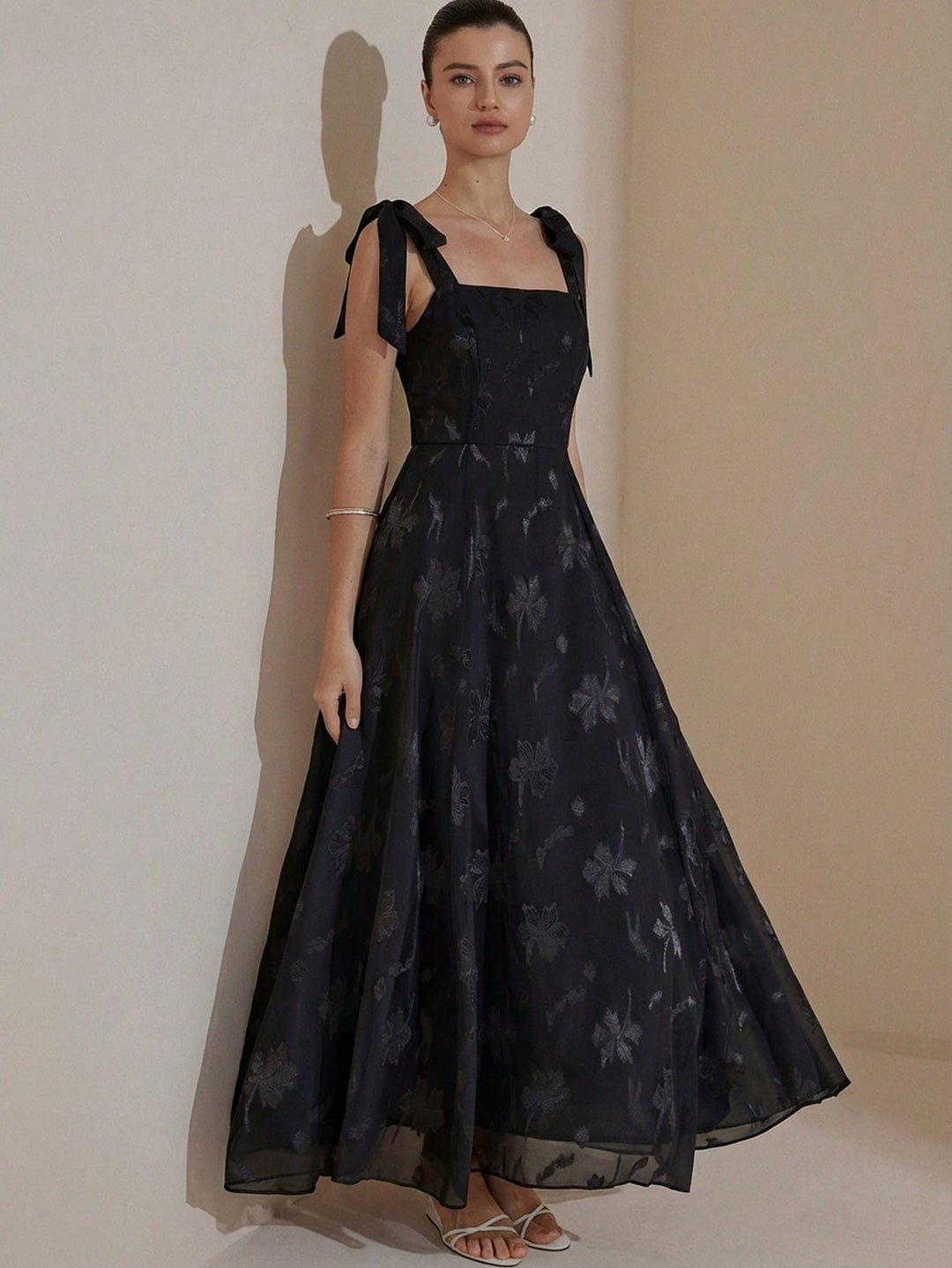 Rochie maxi SHEIN, negru