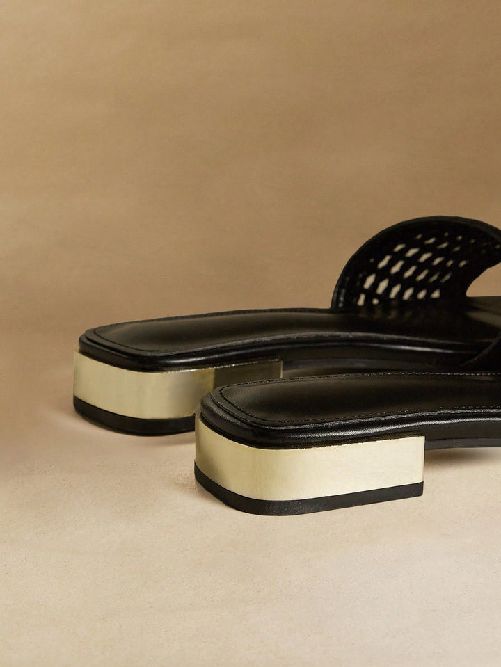 Sandale SHEIN, negru