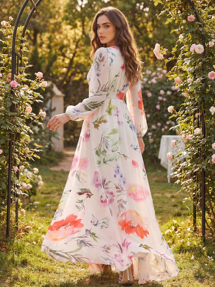 Rochie maxi SHEIN, mix culori