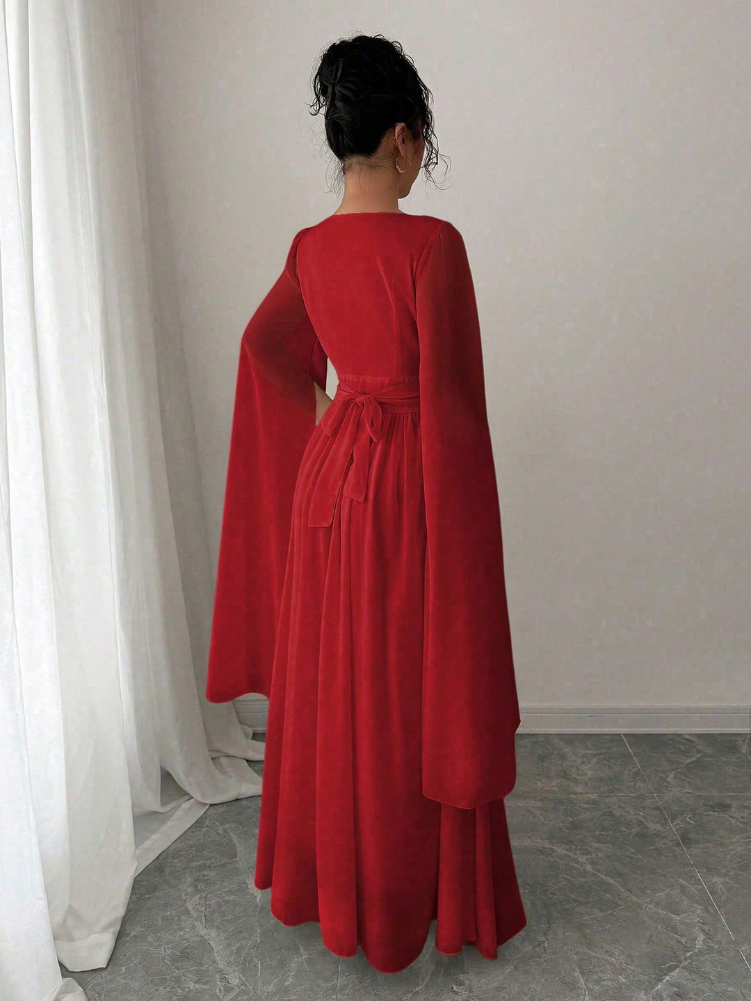 Rochie maxi SHEIN, roșu