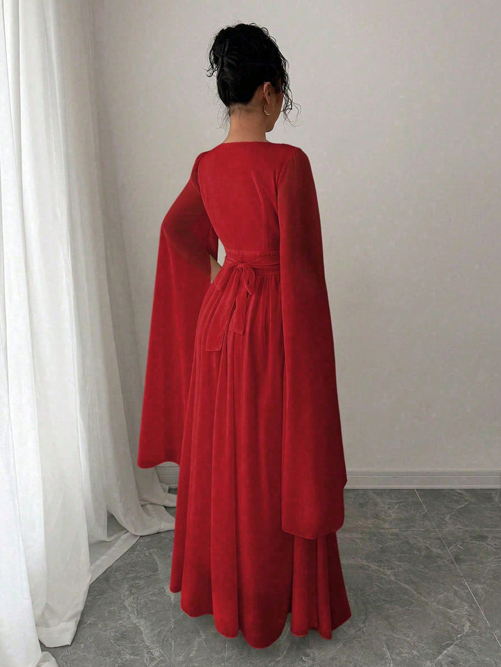 Rochie maxi SHEIN, roșu