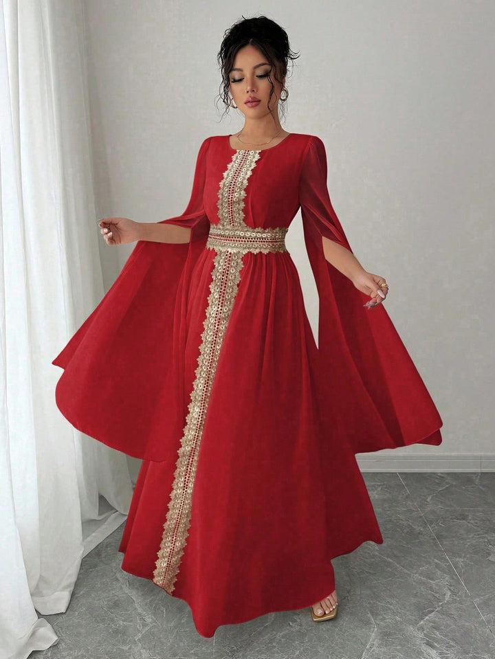 Rochie maxi SHEIN, roșu