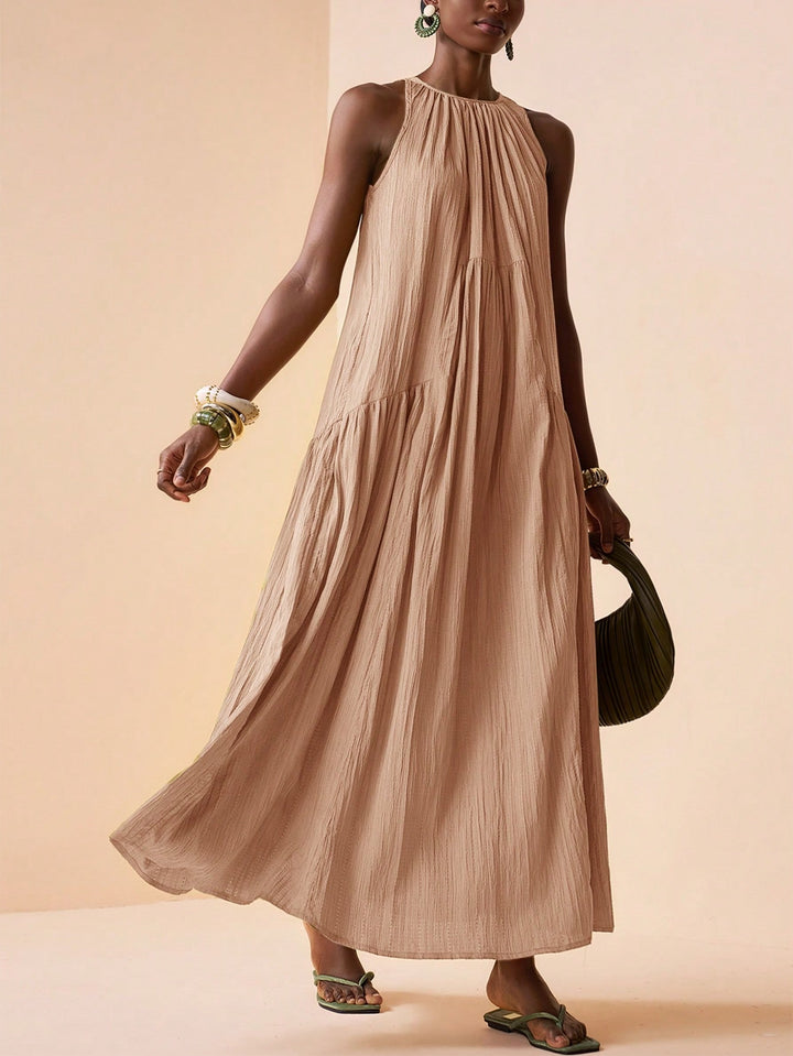 Rochie maxi SHEIN, kaki