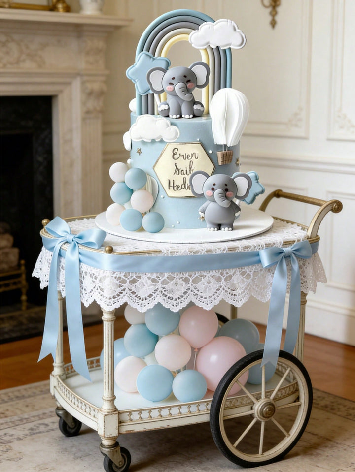 Topper de tort SHEIN, mix culori
