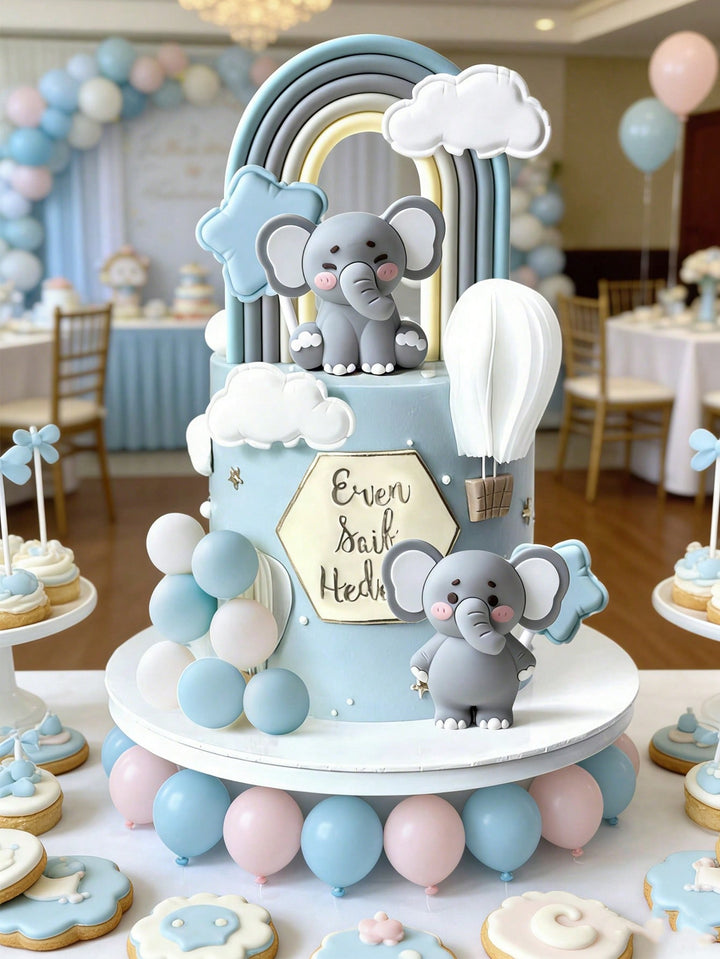 Topper de tort SHEIN, mix culori