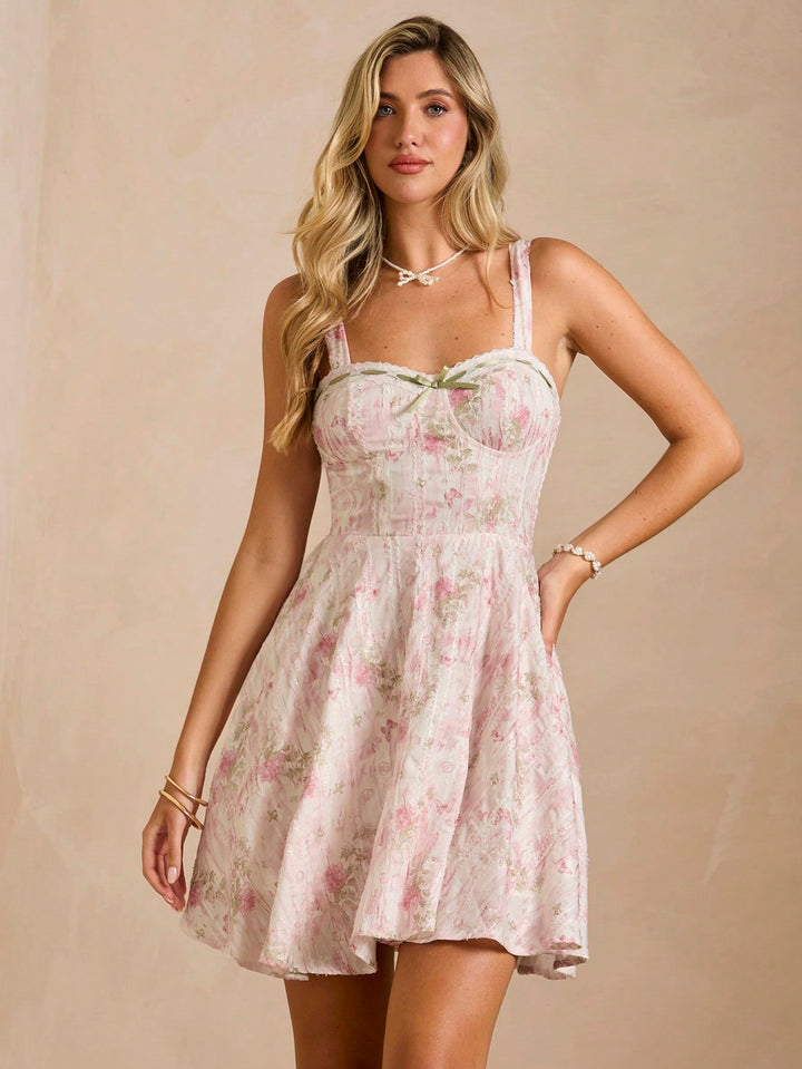 Rochie scurtă SHEIN, roz