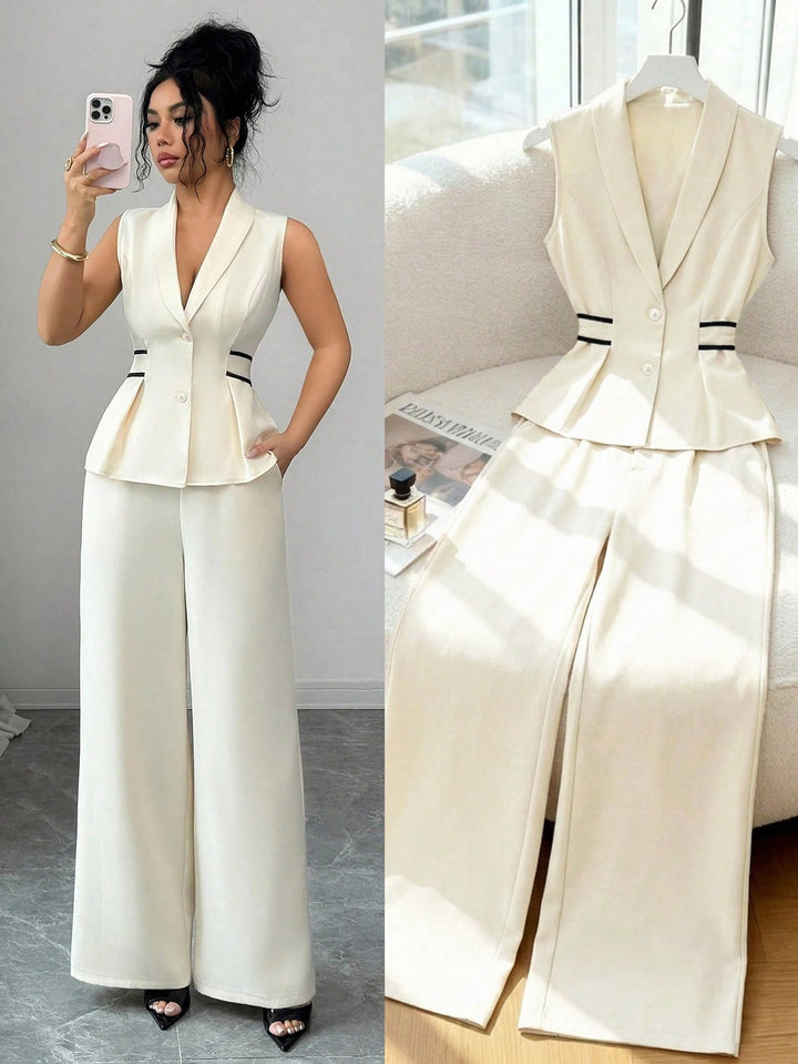 SHEIN együttes, bézs