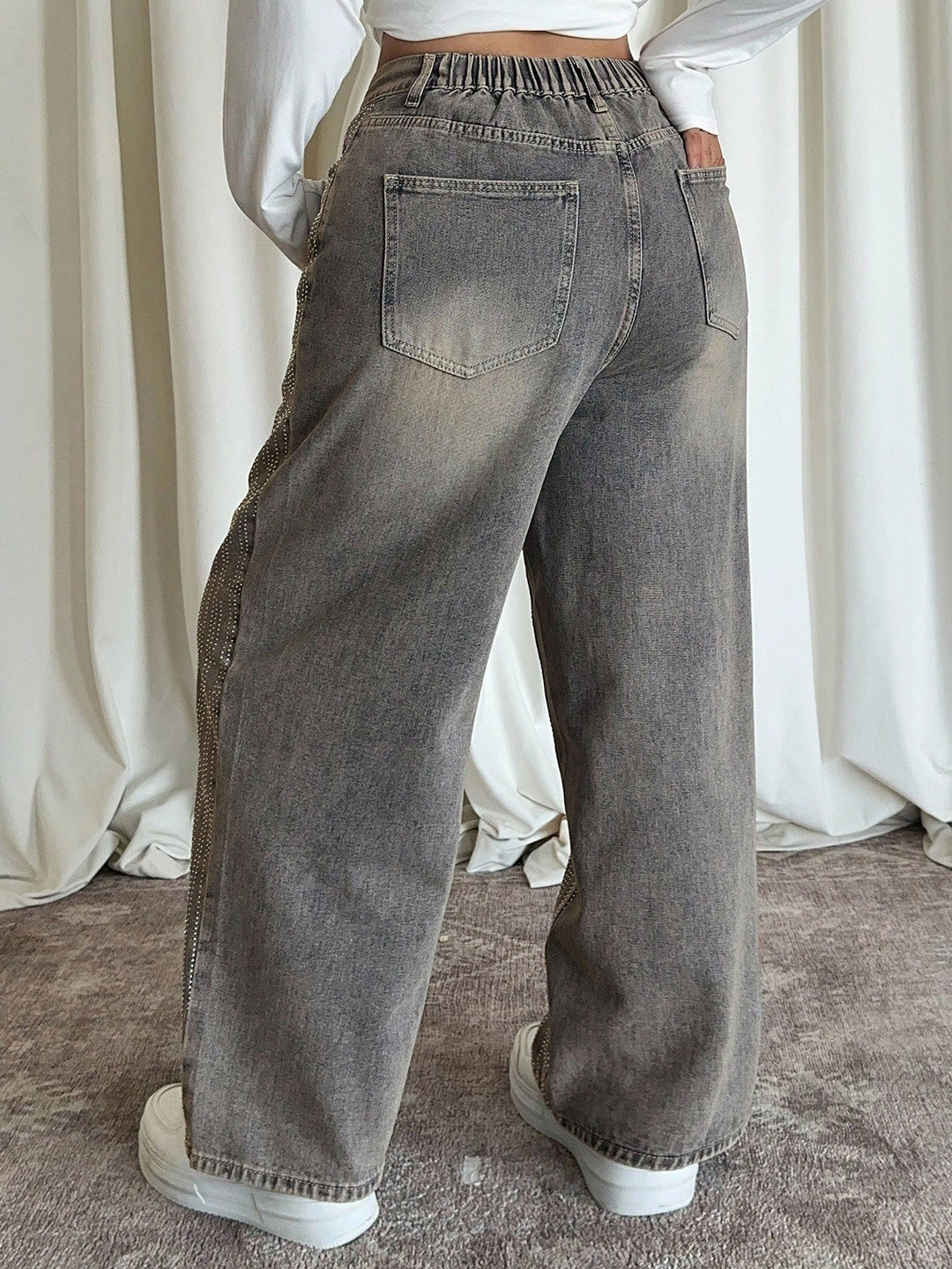 Jeans SHEIN, albastru