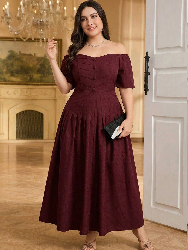 Rochie SHEIN, vișiniu