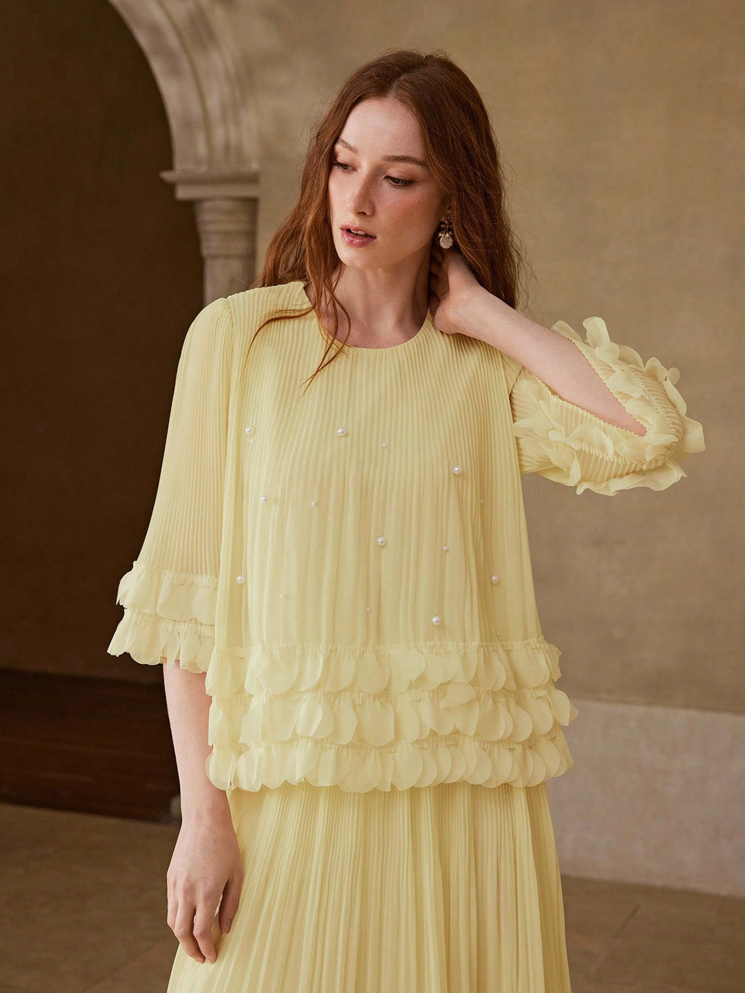 Bluza SHEIN, galben