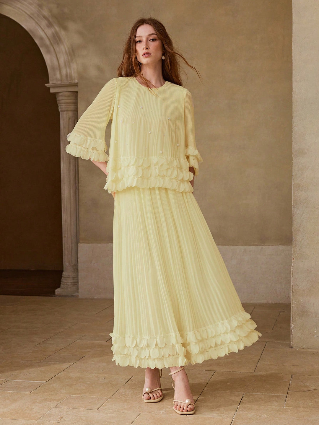 Bluza SHEIN, galben