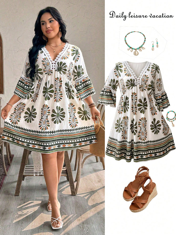 SHEIN ruha, khaki