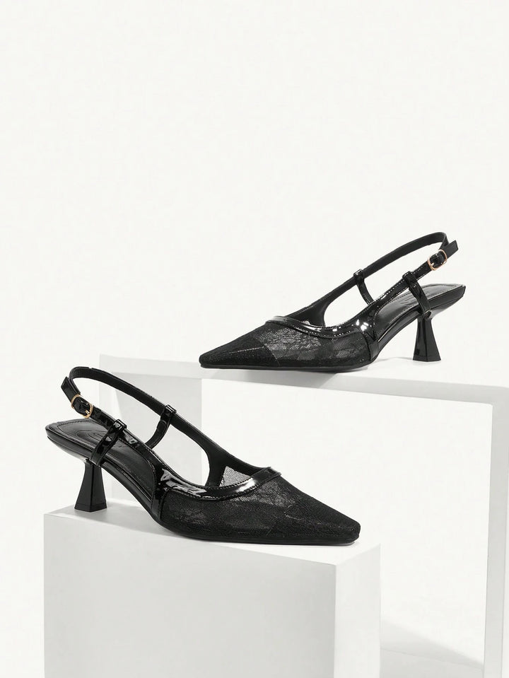 Pantofi SHEIN, negru