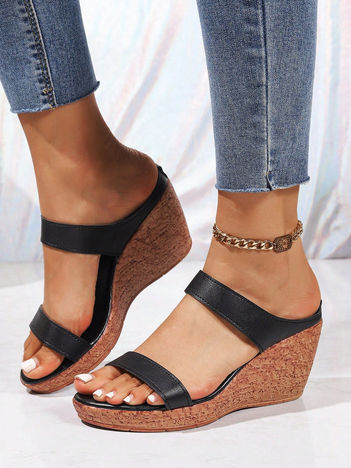 Sandale SHEIN, negru