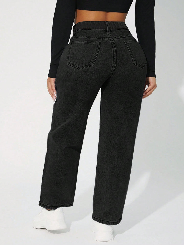 Jeans SHEIN, negru