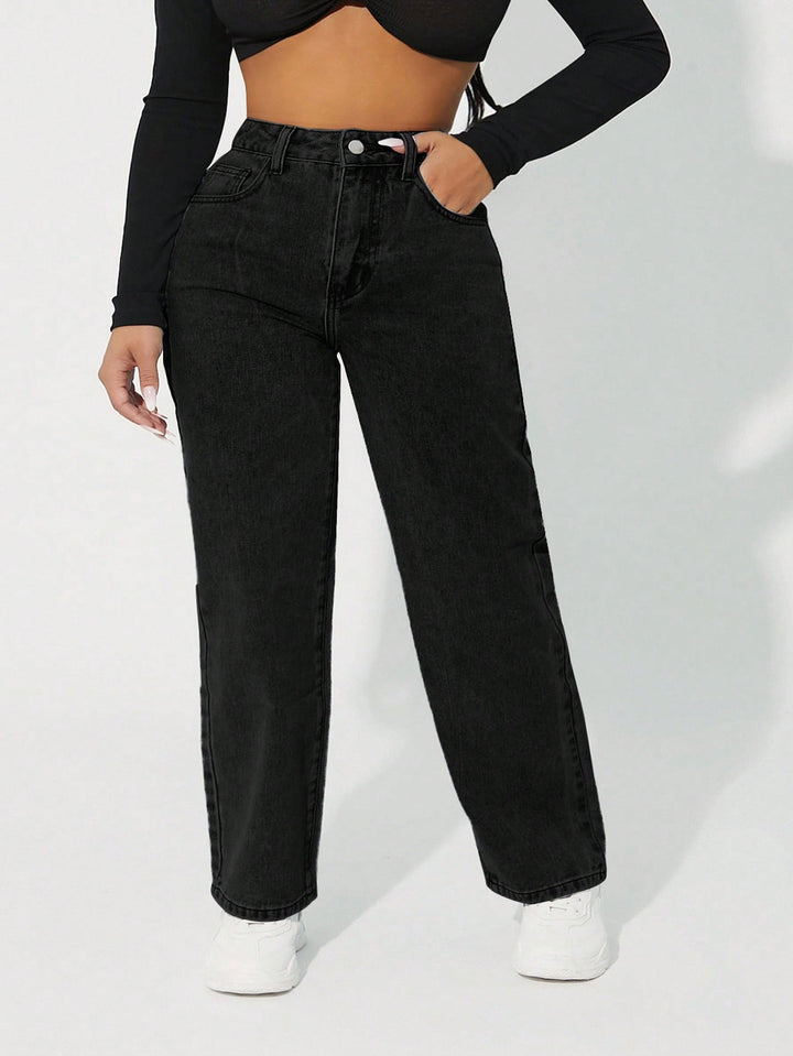 Jeans SHEIN, negru
