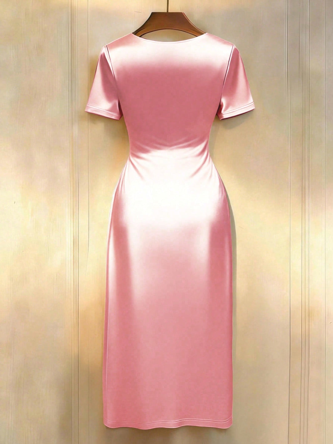 Rochie midi SHEIN, roz