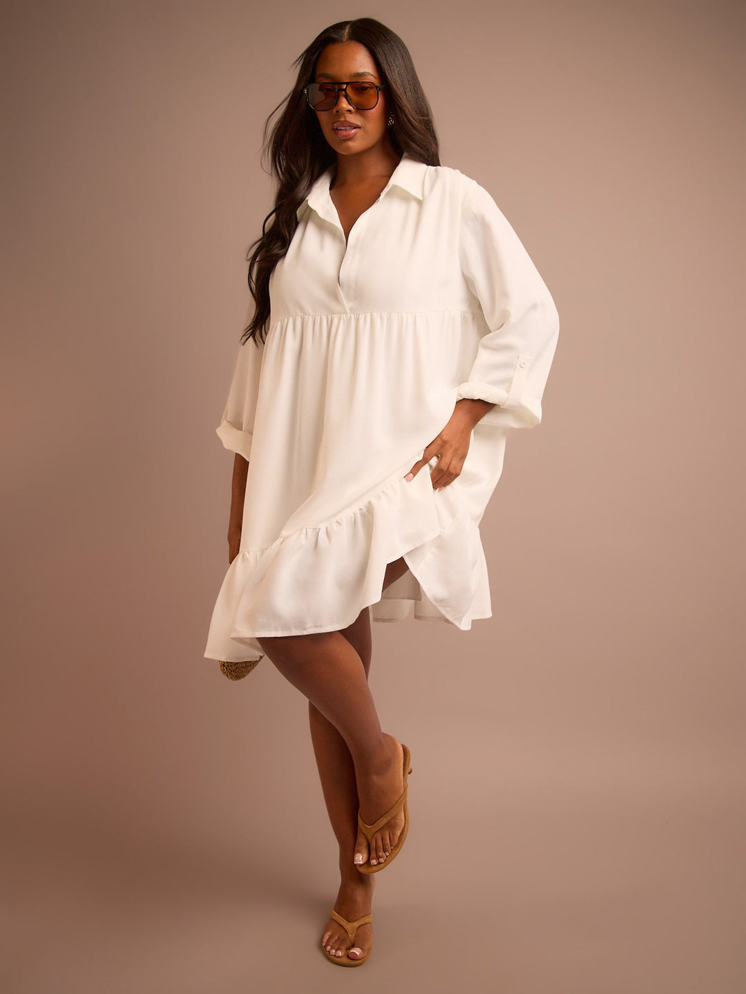 Rochie SHEIN, alb