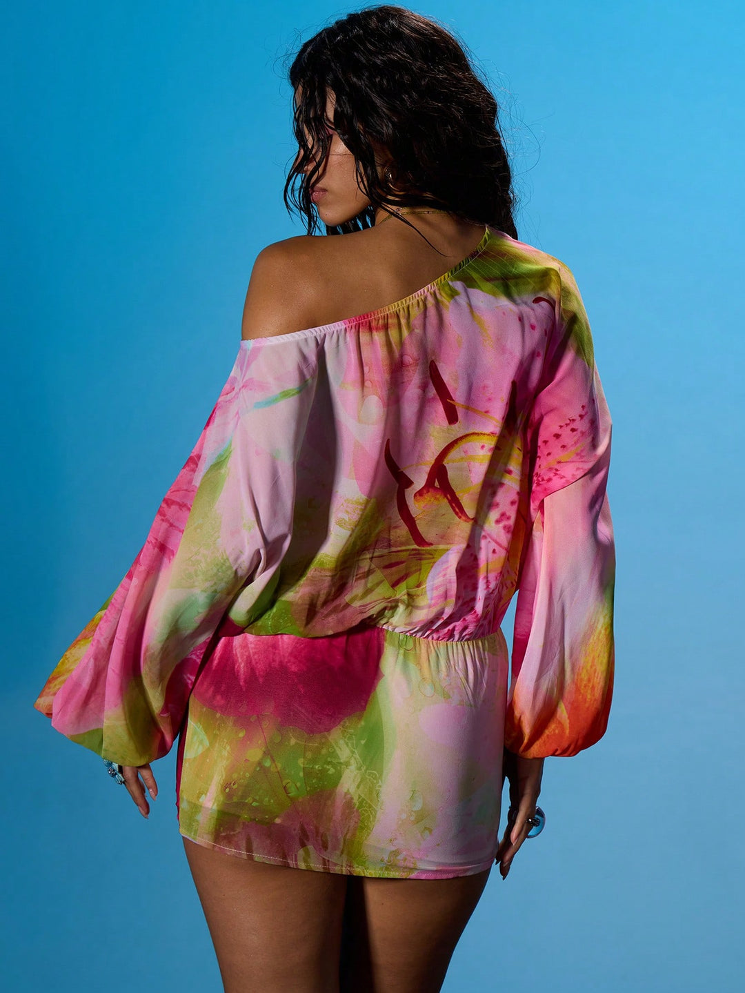 Rochie mini SHEIN, mix culori