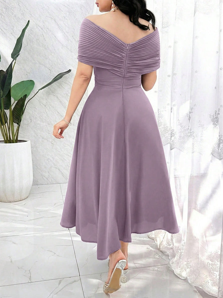 Rochie midi SHEIN, mov