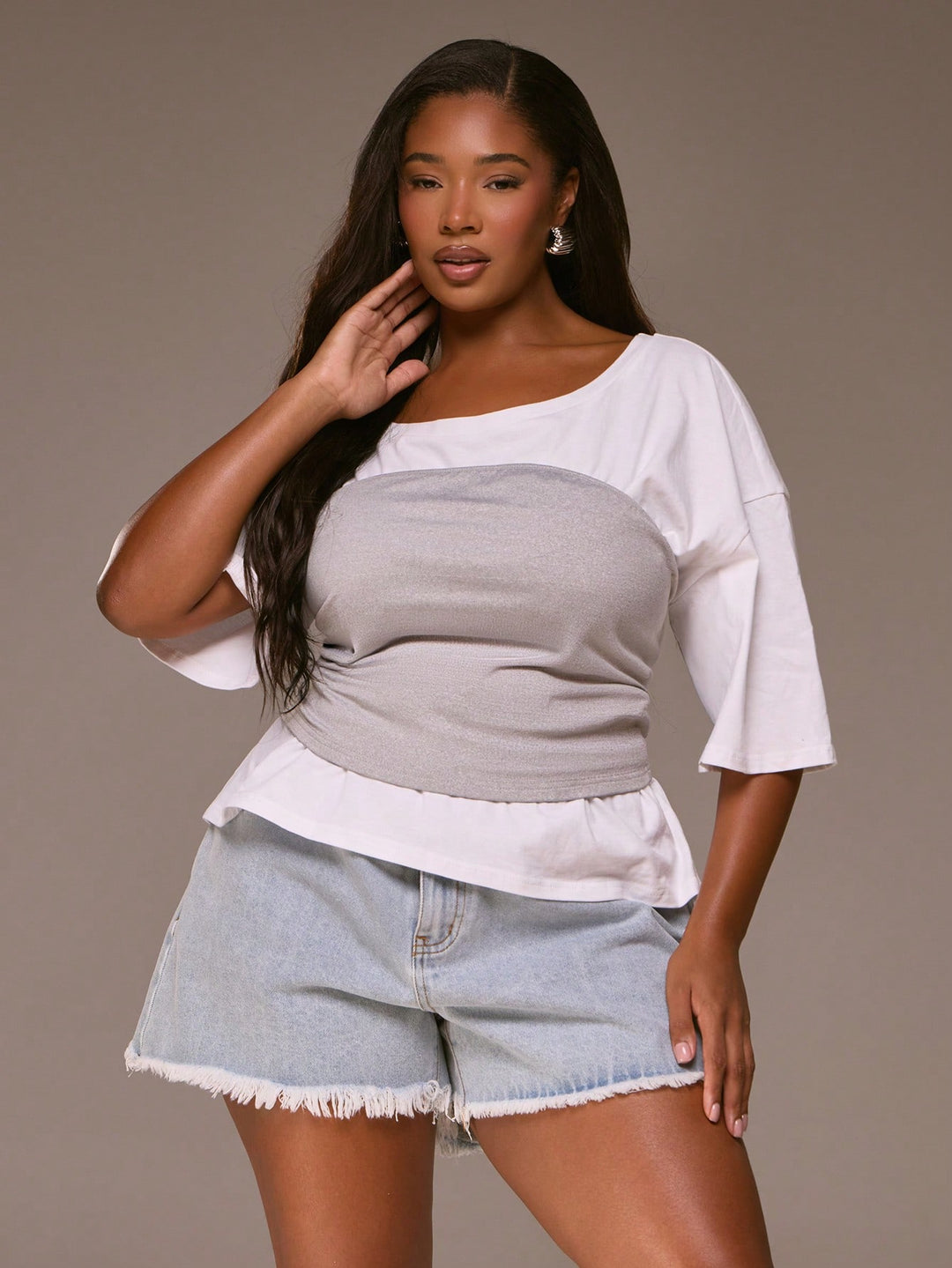 Tricou SHEIN, mix culori