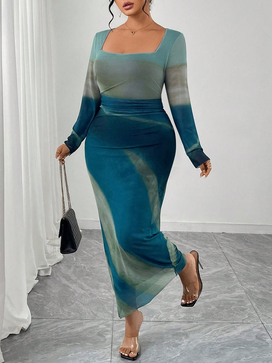 Rochie SHEIN, mix culori