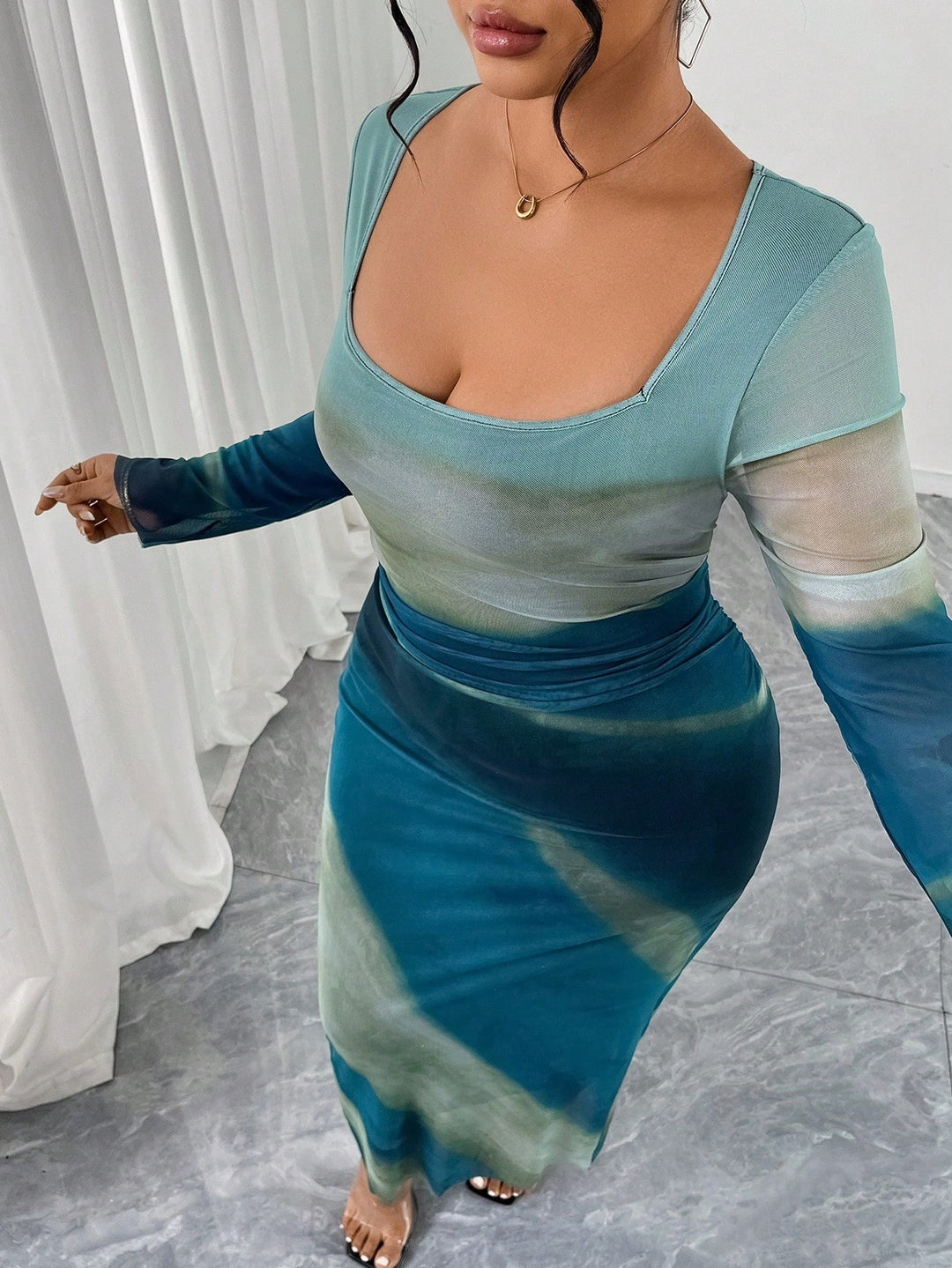 Rochie SHEIN, mix culori