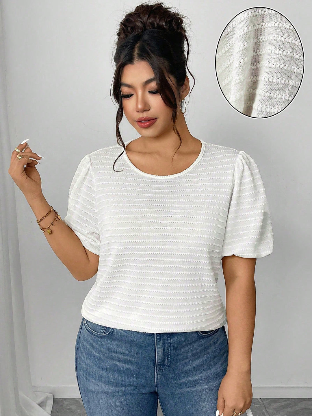 Tricou SHEIN, alb