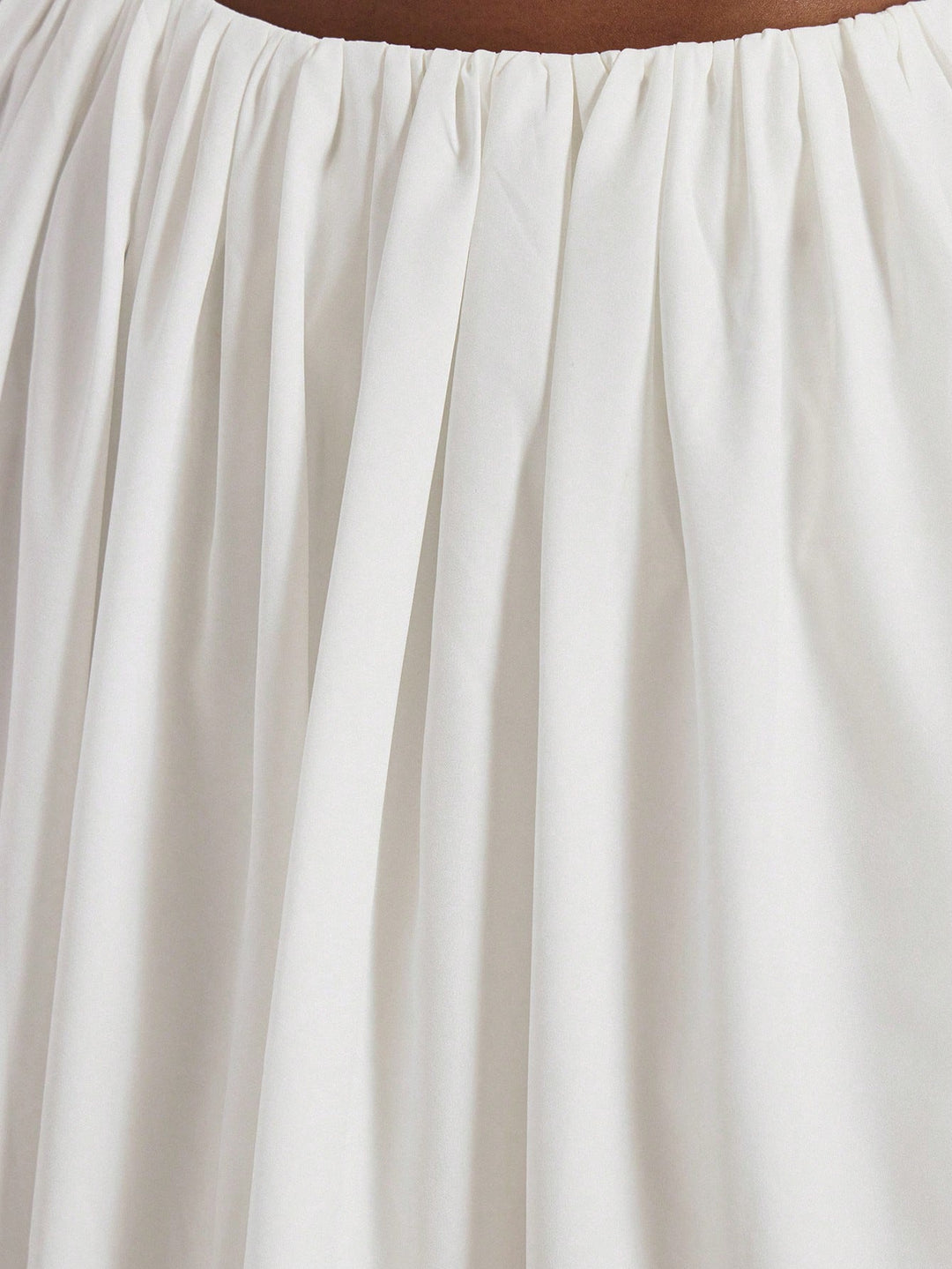 Pantaloni SHEIN, alb