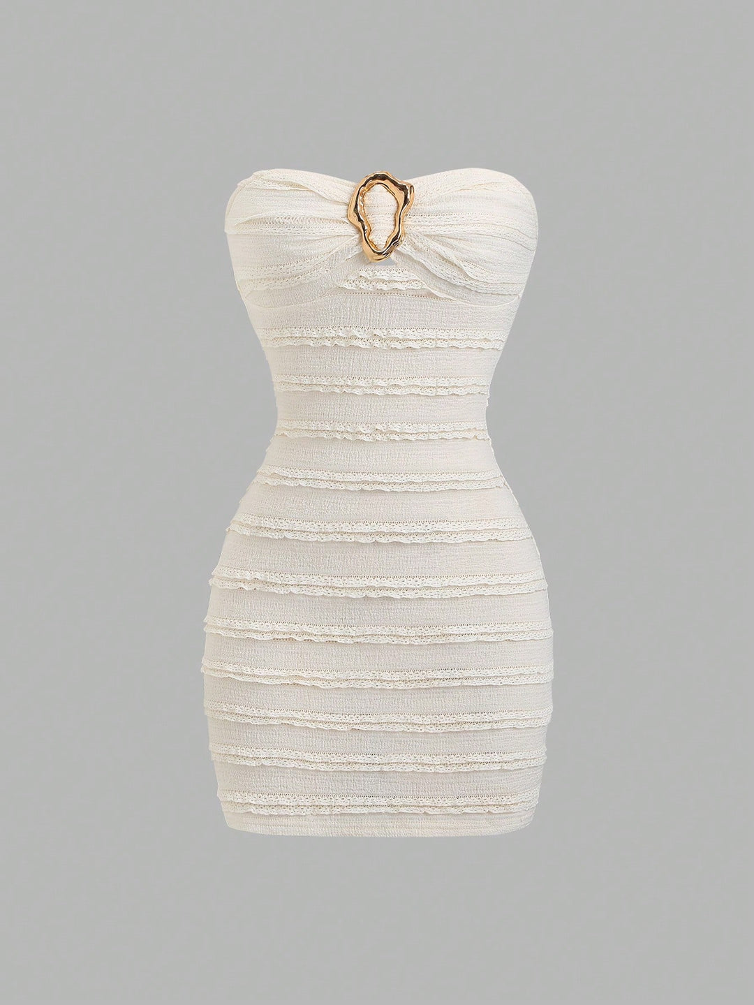Rochie mini SHEIN, crem