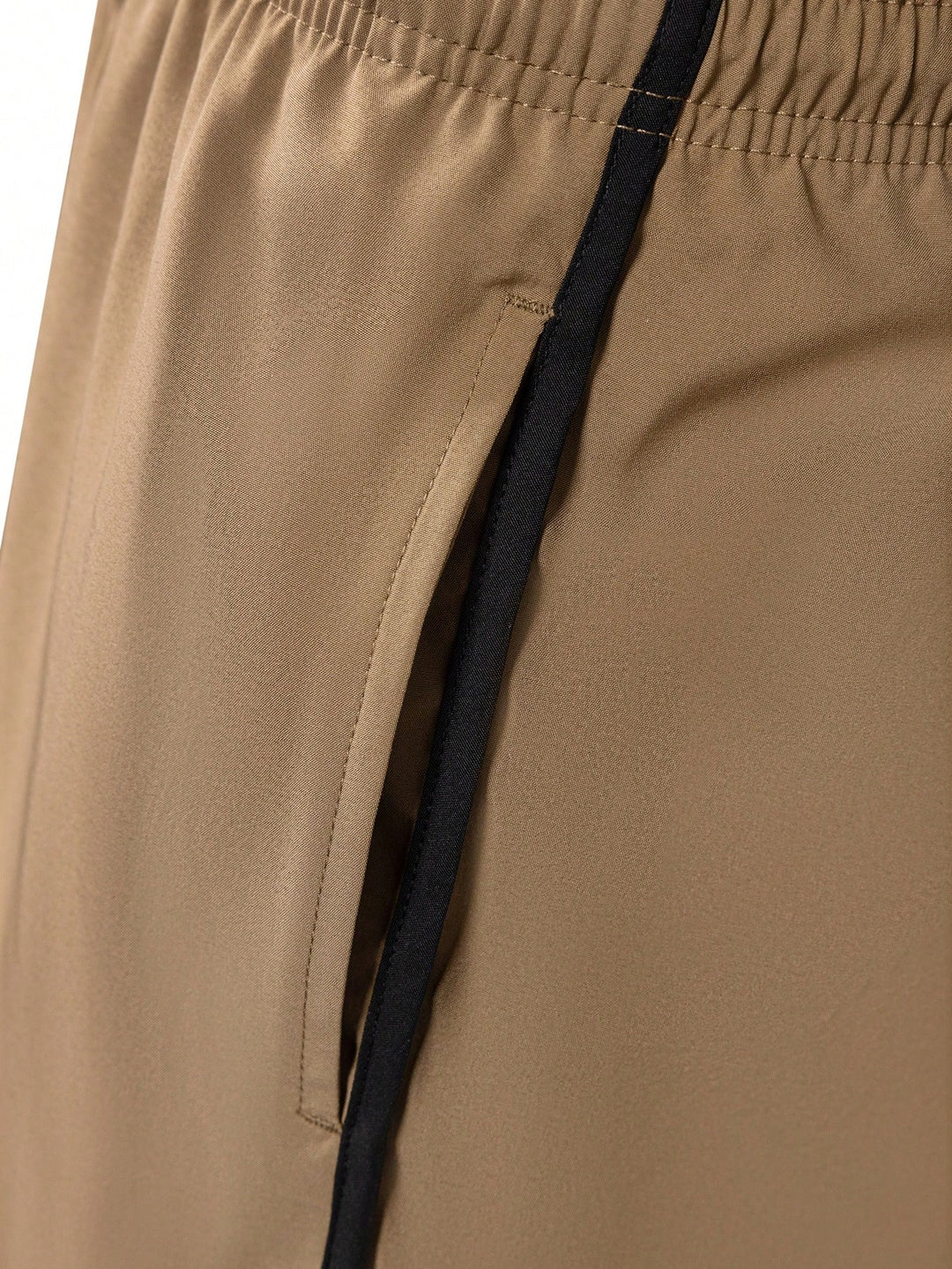 SHEIN strandrövidnadrág, khaki színben