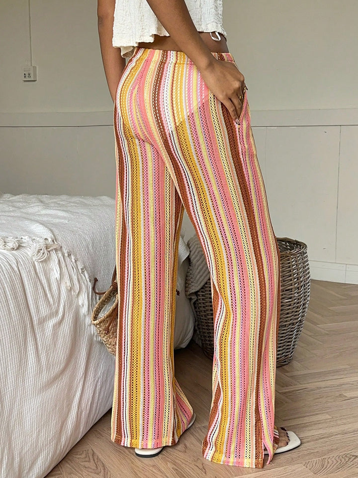Pantaloni SHEIN, portocaliu