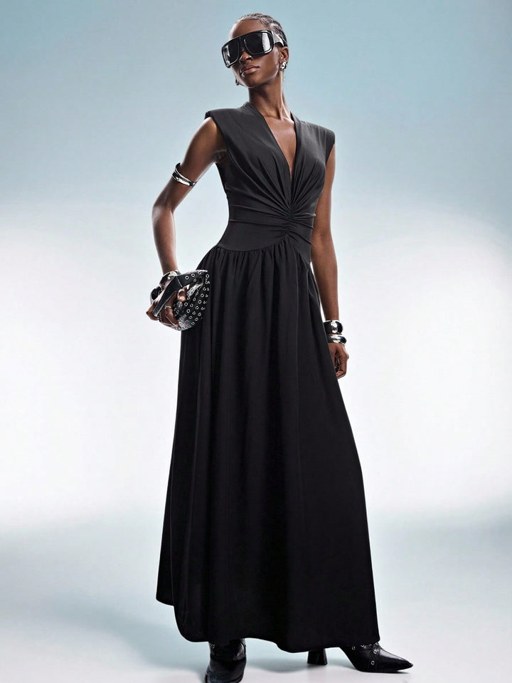 Rochie maxi SHEIN, negru