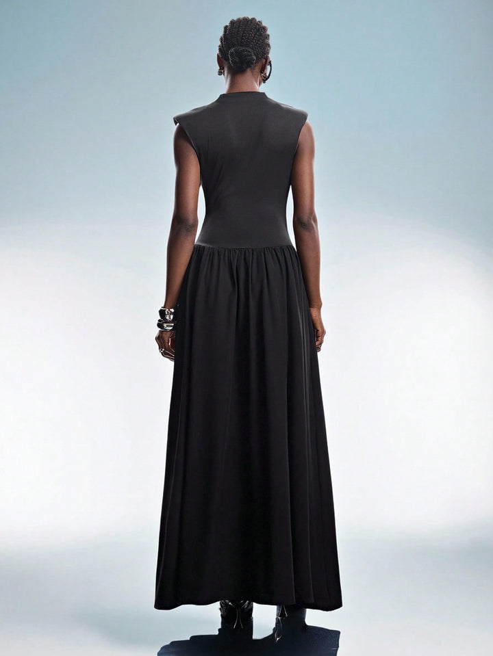 Rochie maxi SHEIN, negru