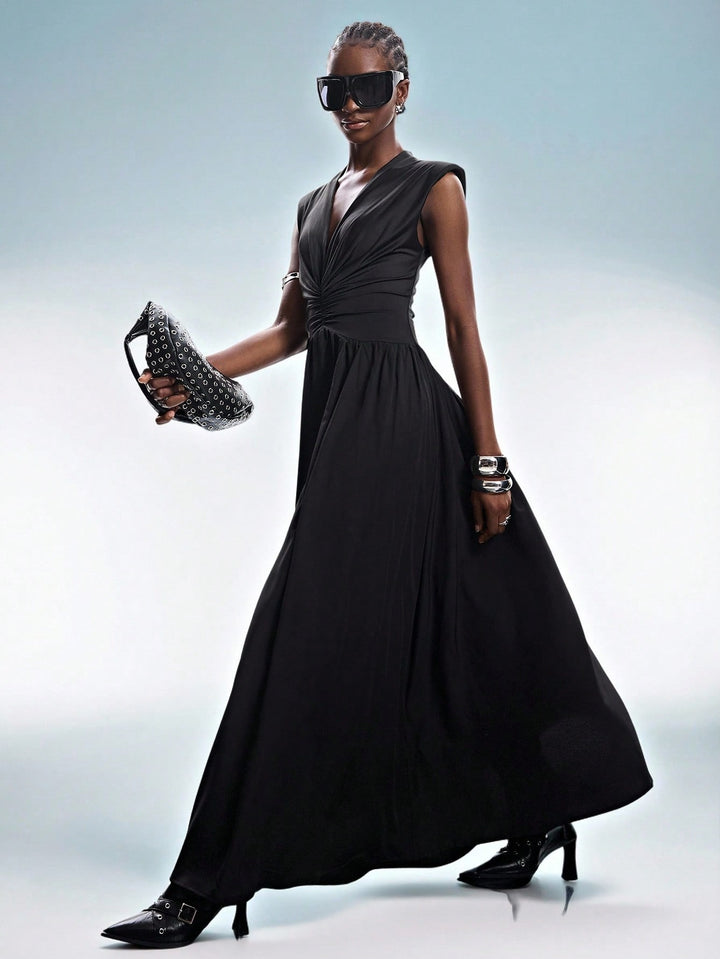 Rochie maxi SHEIN, negru