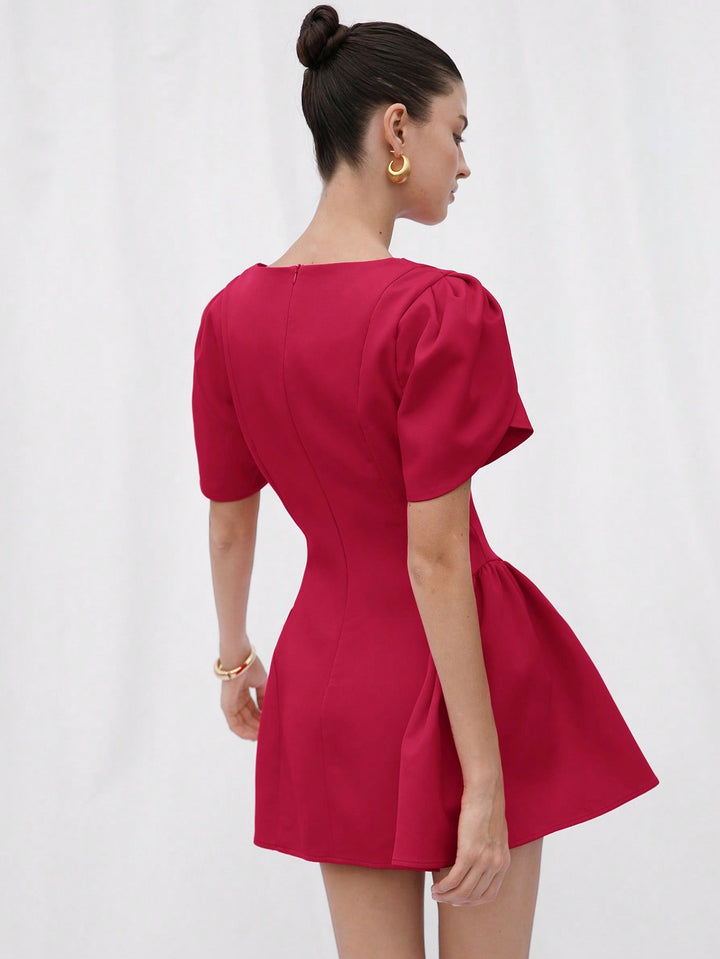 Rochie mini SHEIN, roșu