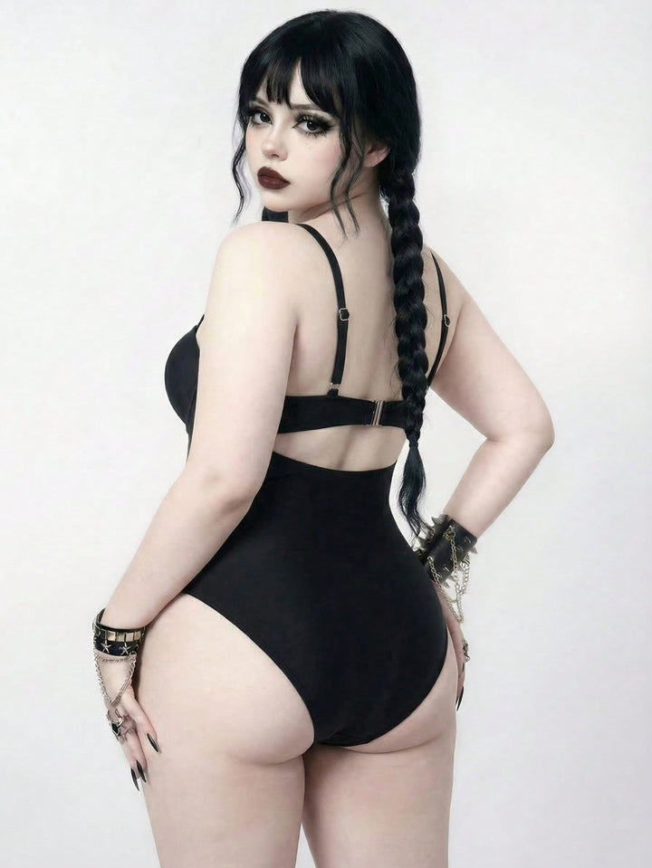 Costum de baie SHEIN, negru