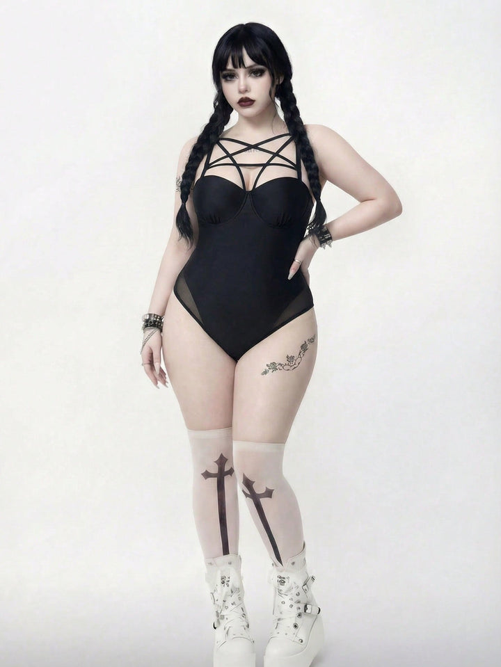 Costum de baie SHEIN, negru